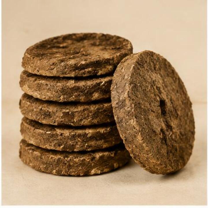 Organic Cow Dung Hawan Cakes
