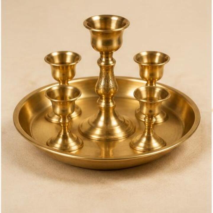 Brass Agarbatti & Dhoop Stand